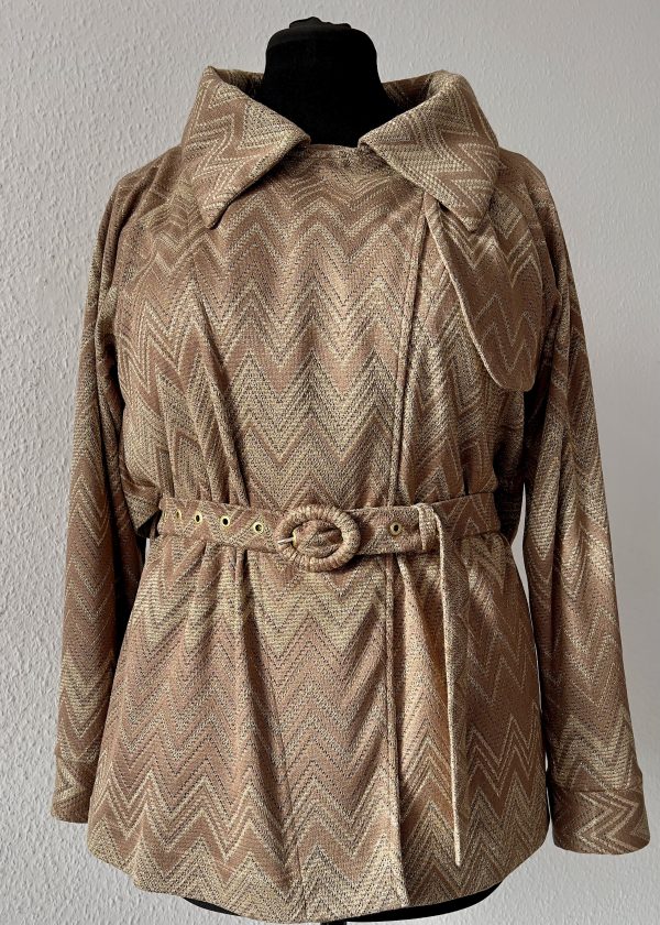 Wickeloptik Blazer- Golden- Calm.