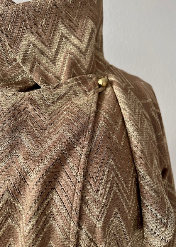 Wickeloptik Blazer- Golden- Calm.