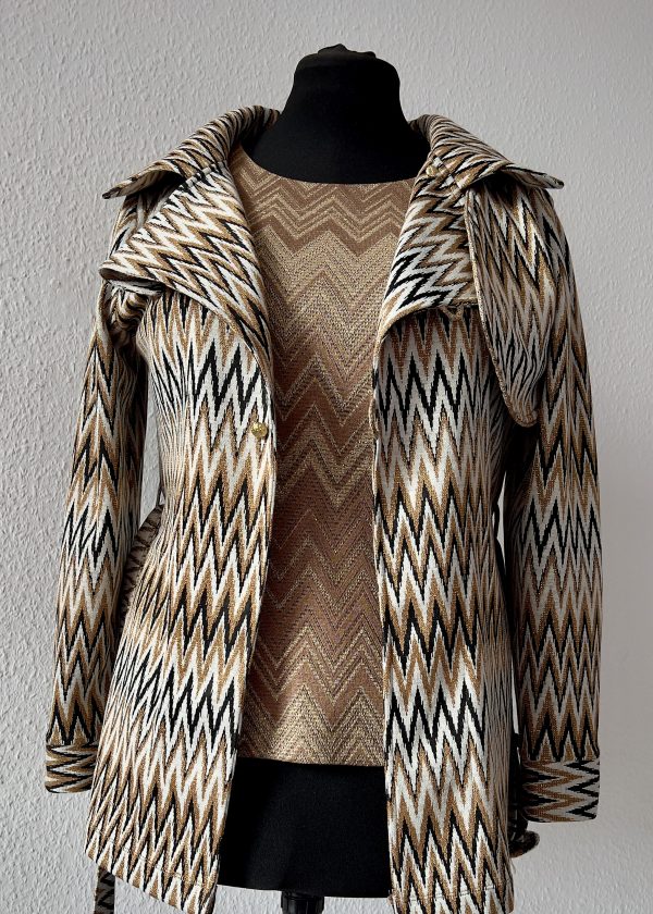 Wickeloptik Blazer- Calista