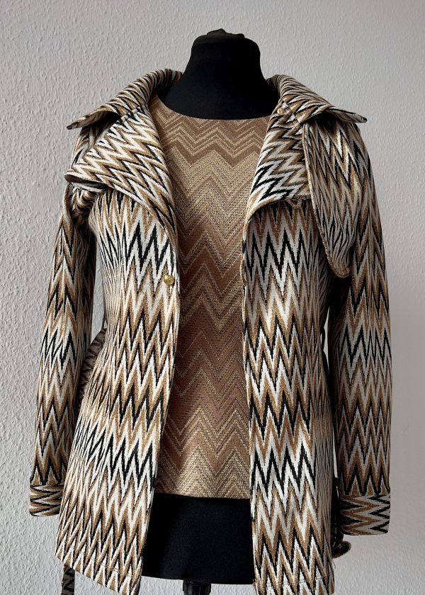 Wickeloptik Blazer- Calista