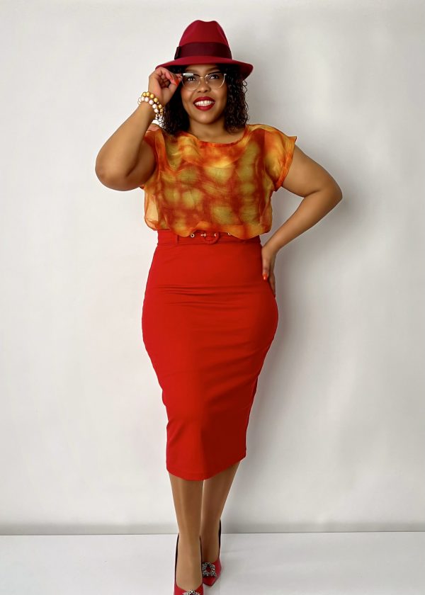 Bleistiftrock-Laflame