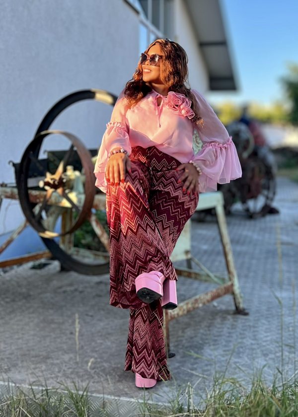 Bluse-Rose'Ruffle
