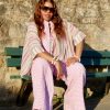 Leinenhose- Candy-Stripe