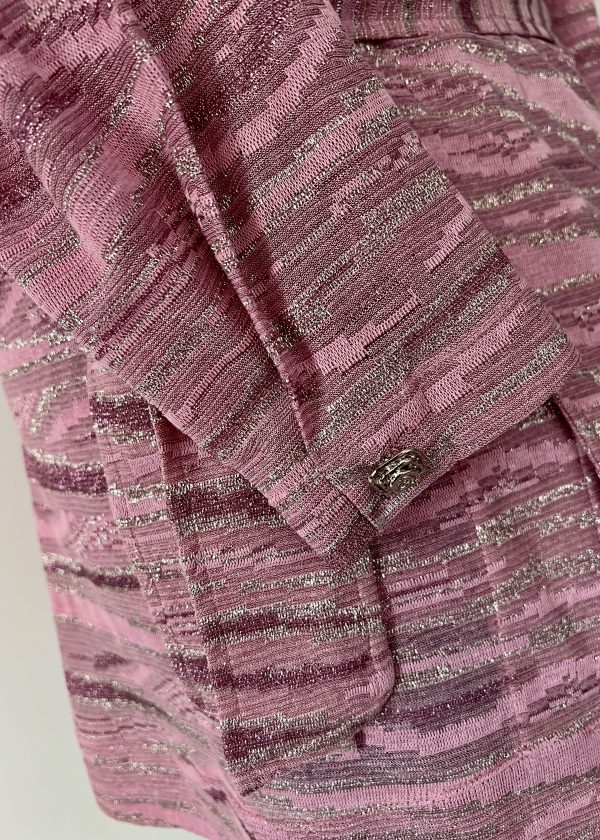 Wickeloptik Blazer-Soft Glamour