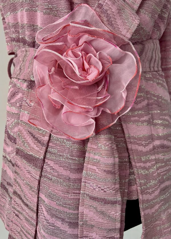 Wickeloptik Blazer-Soft Glamour