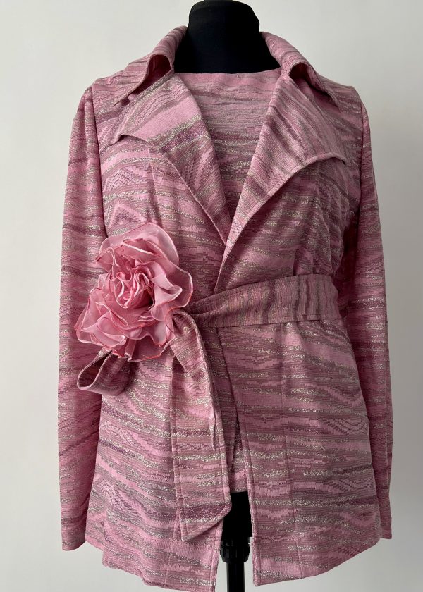 Wickeloptik Blazer-Soft Glamour