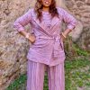 Wickeloptik Blazer-Soft Glamour