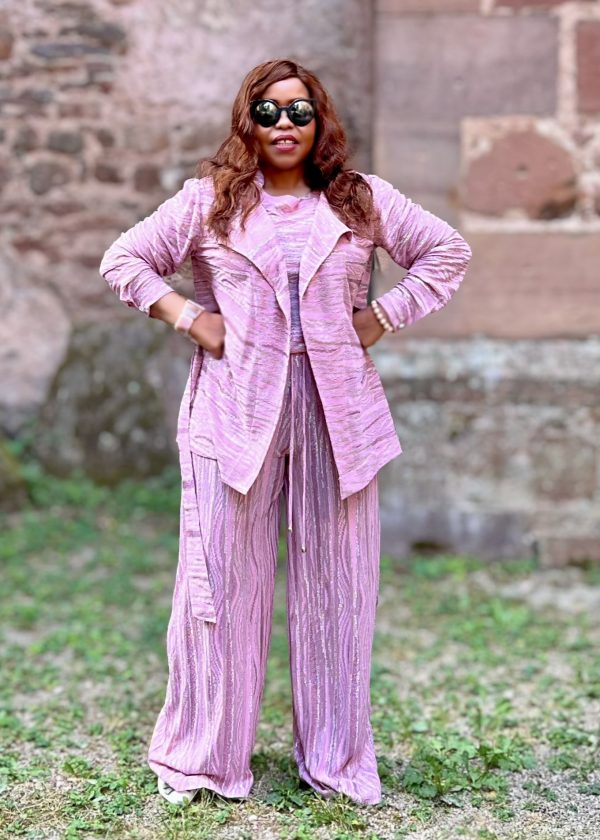 Wickeloptik Blazer-Soft Glamour