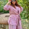 Wickeloptik Blazer-Soft Glamour